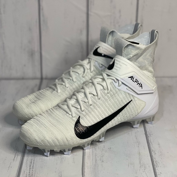 Nike Other - Nike Alpha Menace Elite 2 Flyknit Men's Size 18 White Football Cleats AO…